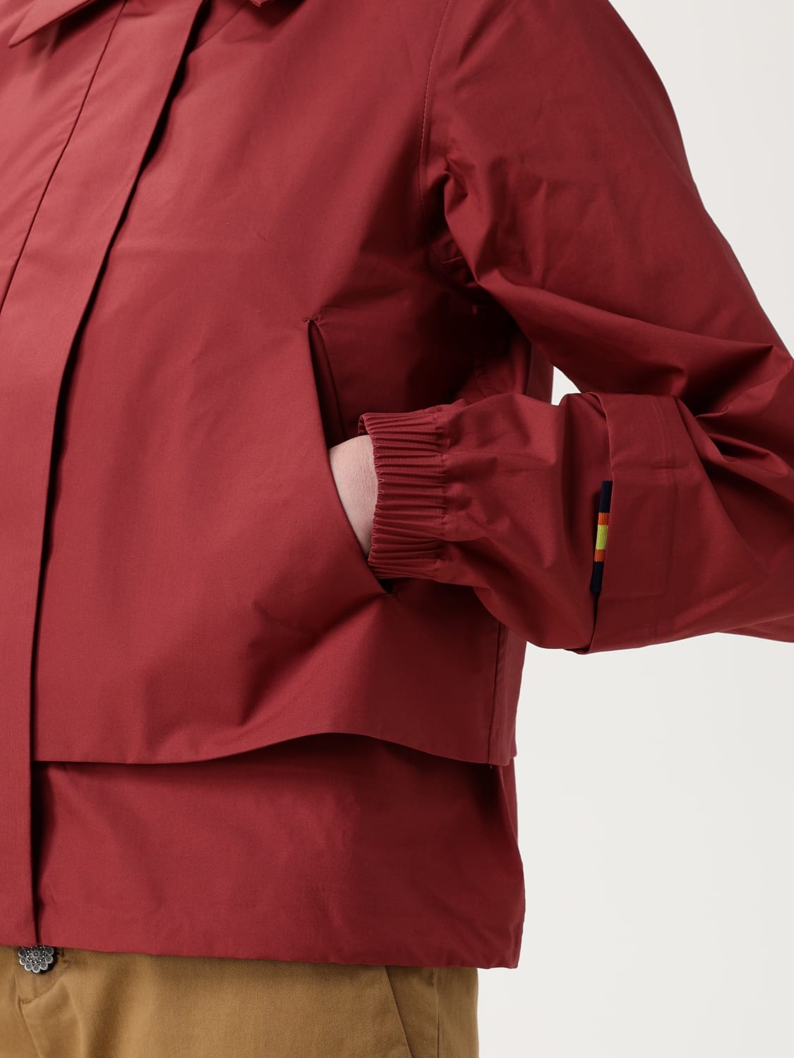 ジャケット K-WAY Woman Jacket Red K7132SW AZK K-WAY: Jacket woman - Red | K-Way jacket K7132SW online at