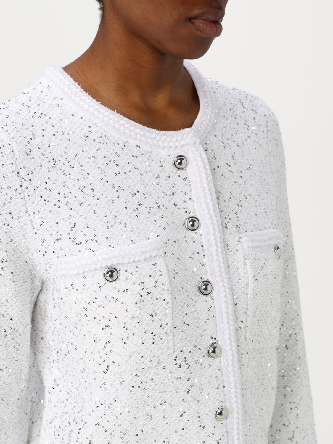 michael kors white cardigan