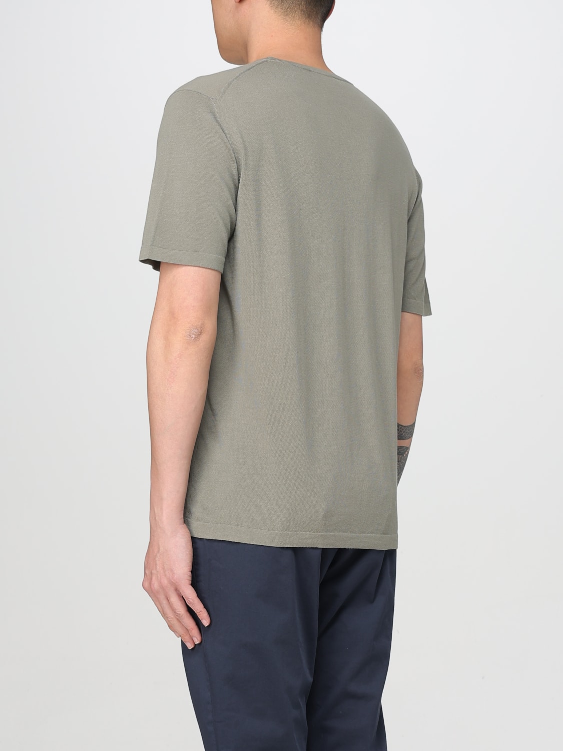 ROBERTO COLLINA T-SHIRT: T-shirt men Roberto Collina, Green - Img 2