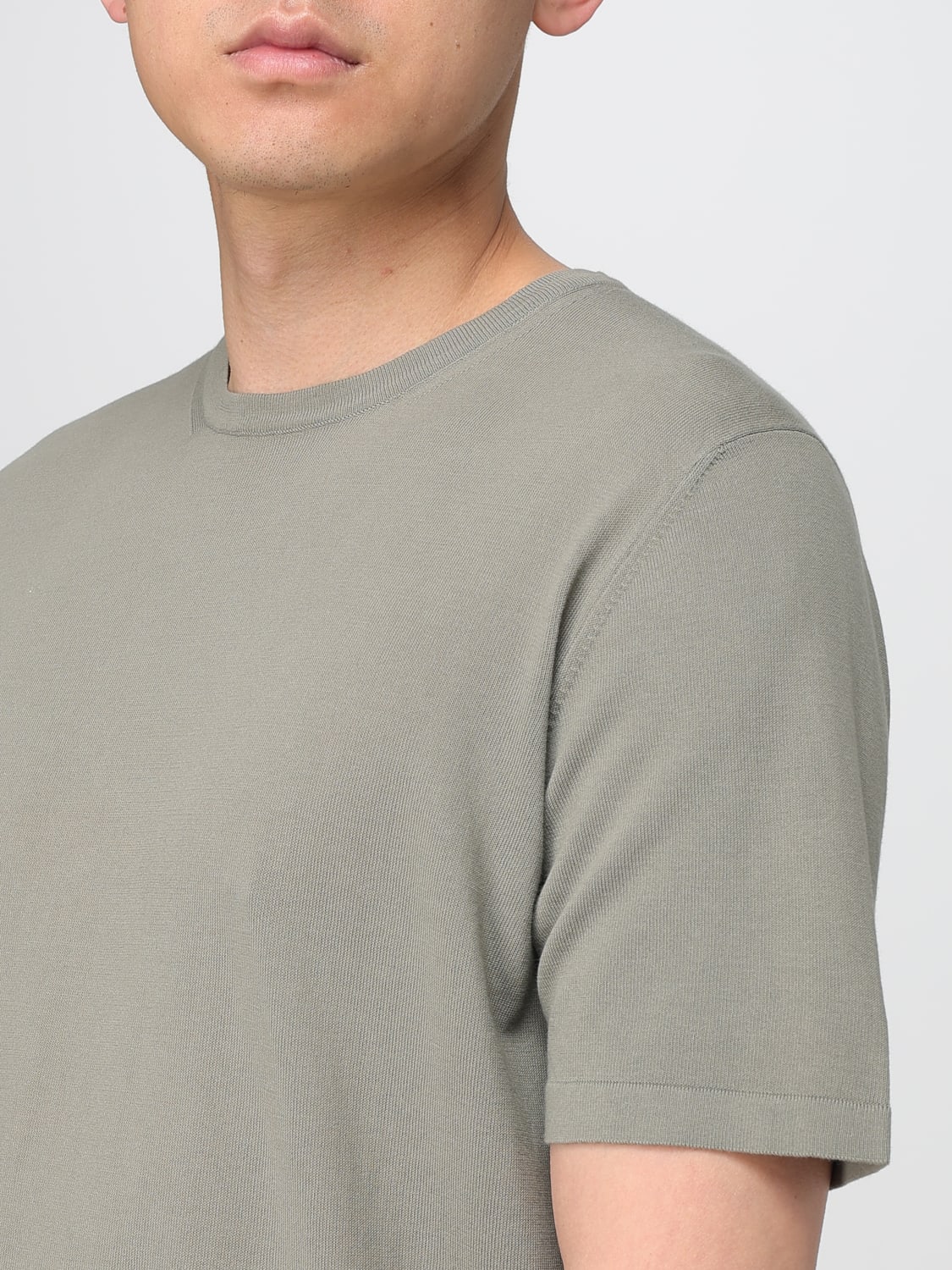 ROBERTO COLLINA T-SHIRT: T-shirt men Roberto Collina, Green - Img 3