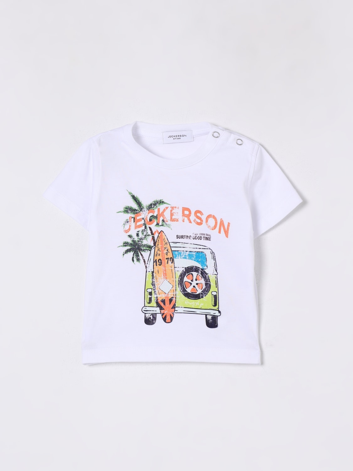 JECKERSON T-SHIRT: T-shirt kids Jeckerson, White - Img 1
