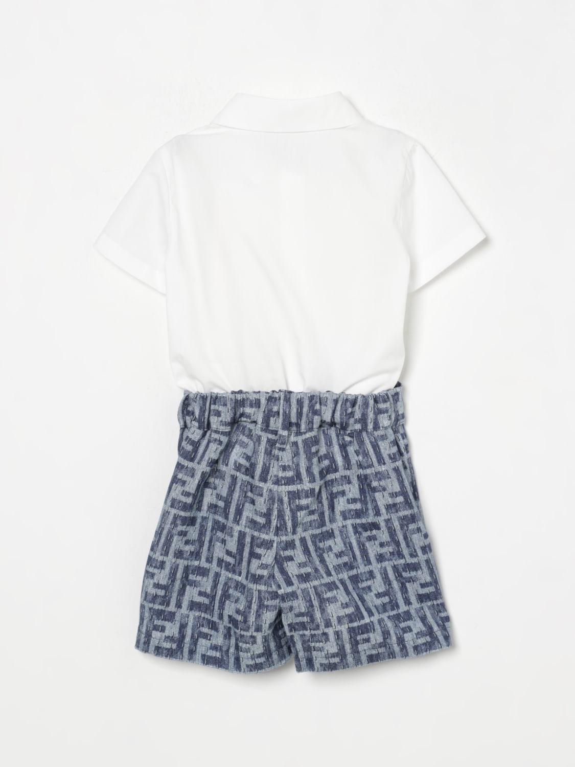 FENDI TRACKSUIT: Tracksuits kids Fendi, Blue - Img 2