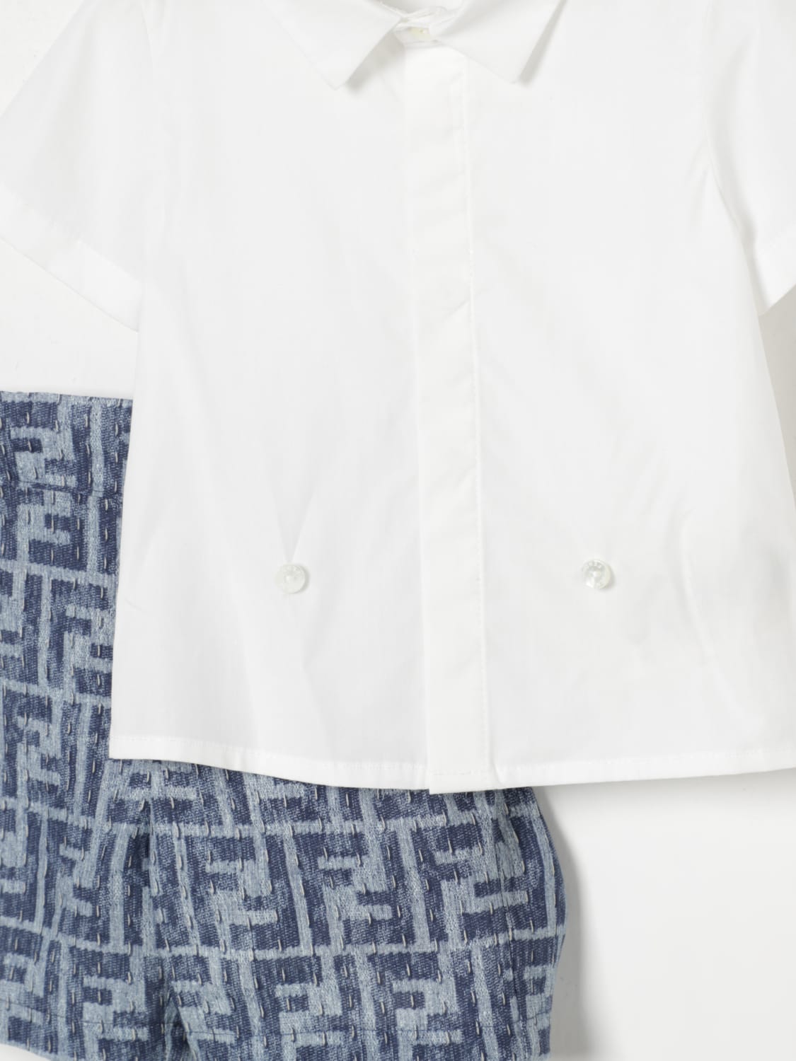 FENDI TRACKSUIT: Tracksuits kids Fendi, Blue - Img 3