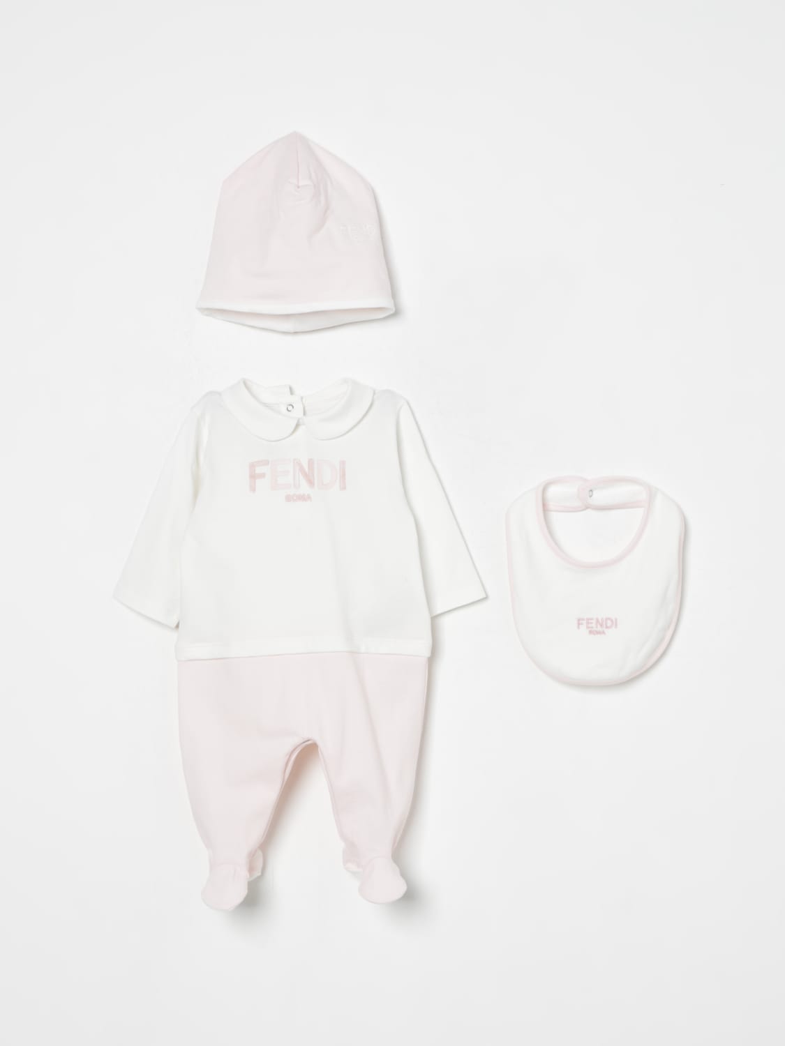 FENDI JUMPSUIT: Tracksuits kids Fendi, Pink - Img 1