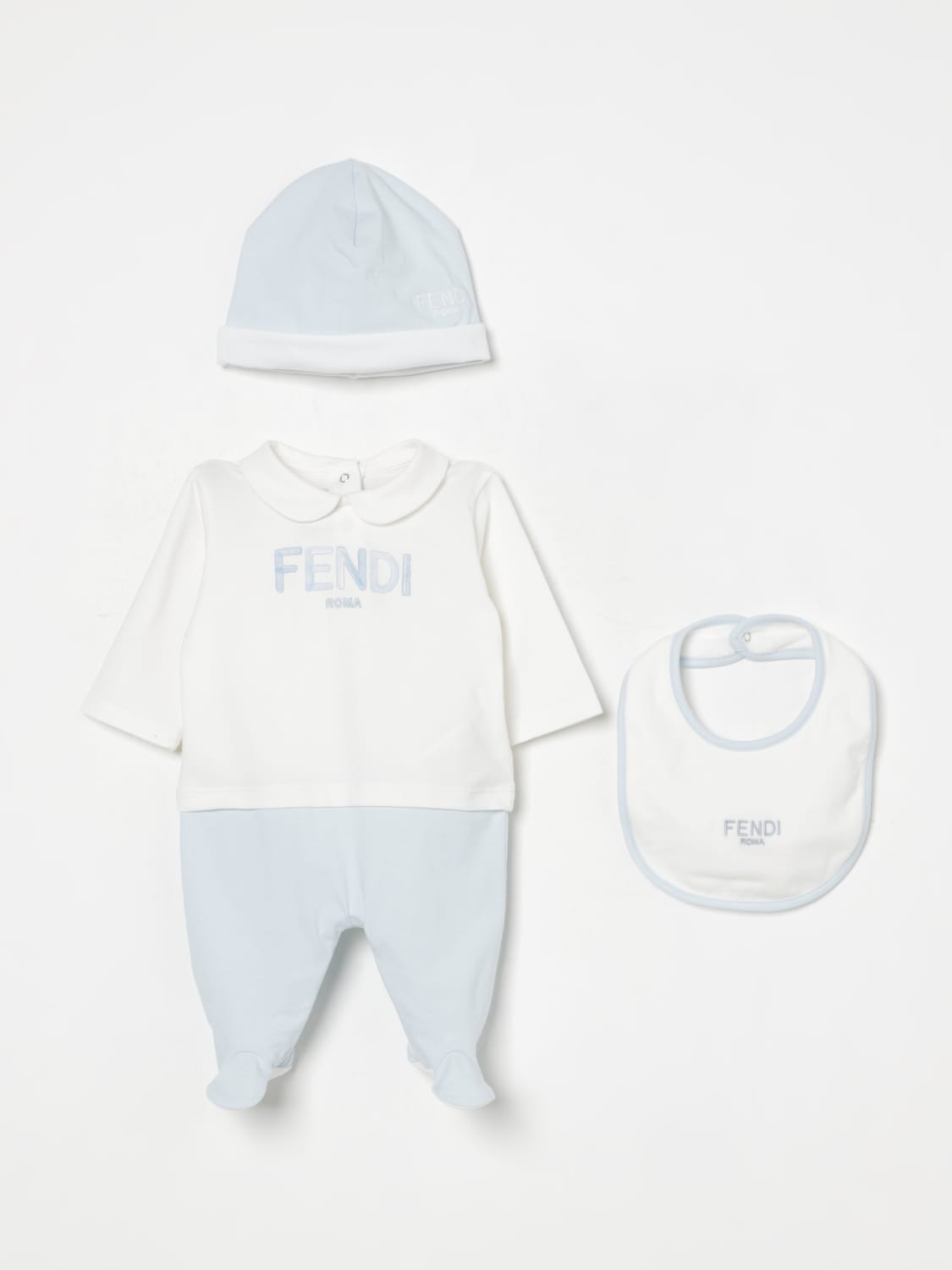 FENDI 점프수트: 운동복 남아 Fendi, 노드 블루 - Img 1