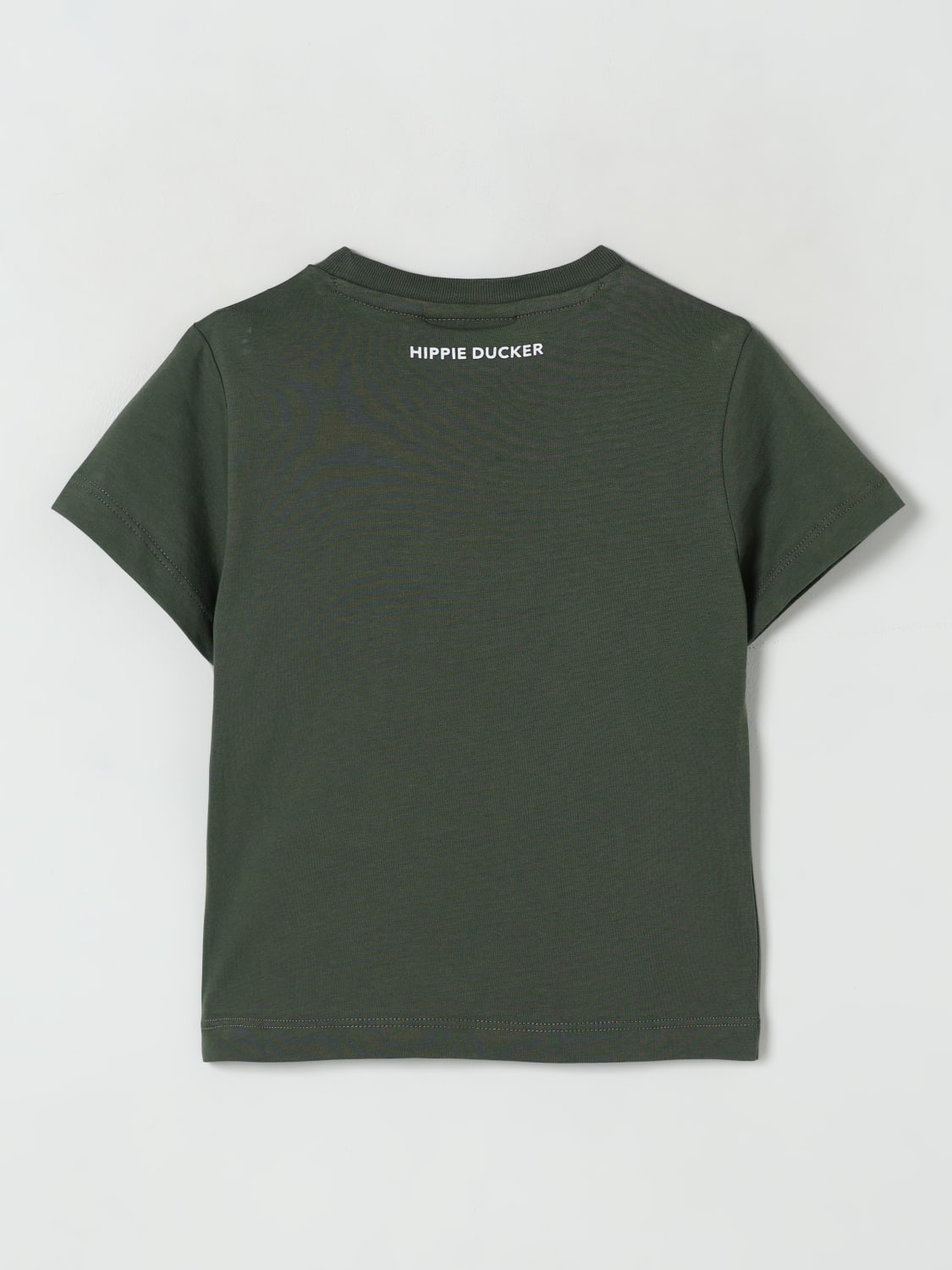 SAVE THE DUCK T-SHIRT: T-shirt in cotone con logo Save The Duck, Verde - Img 2