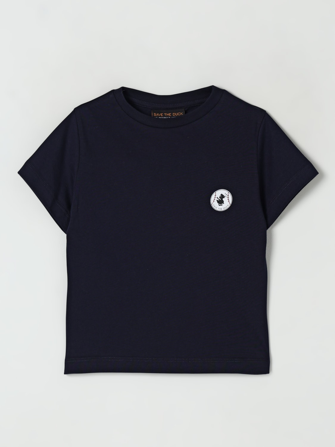 SAVE THE DUCK T-SHIRT: T-shirt kids Save The Duck, Navy - Img 1