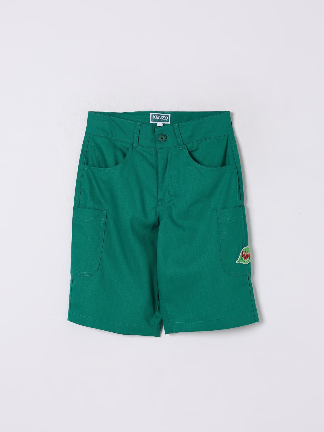 KENZO KIDS: Shorts kids - Green | Kenzo Kids shorts K60906