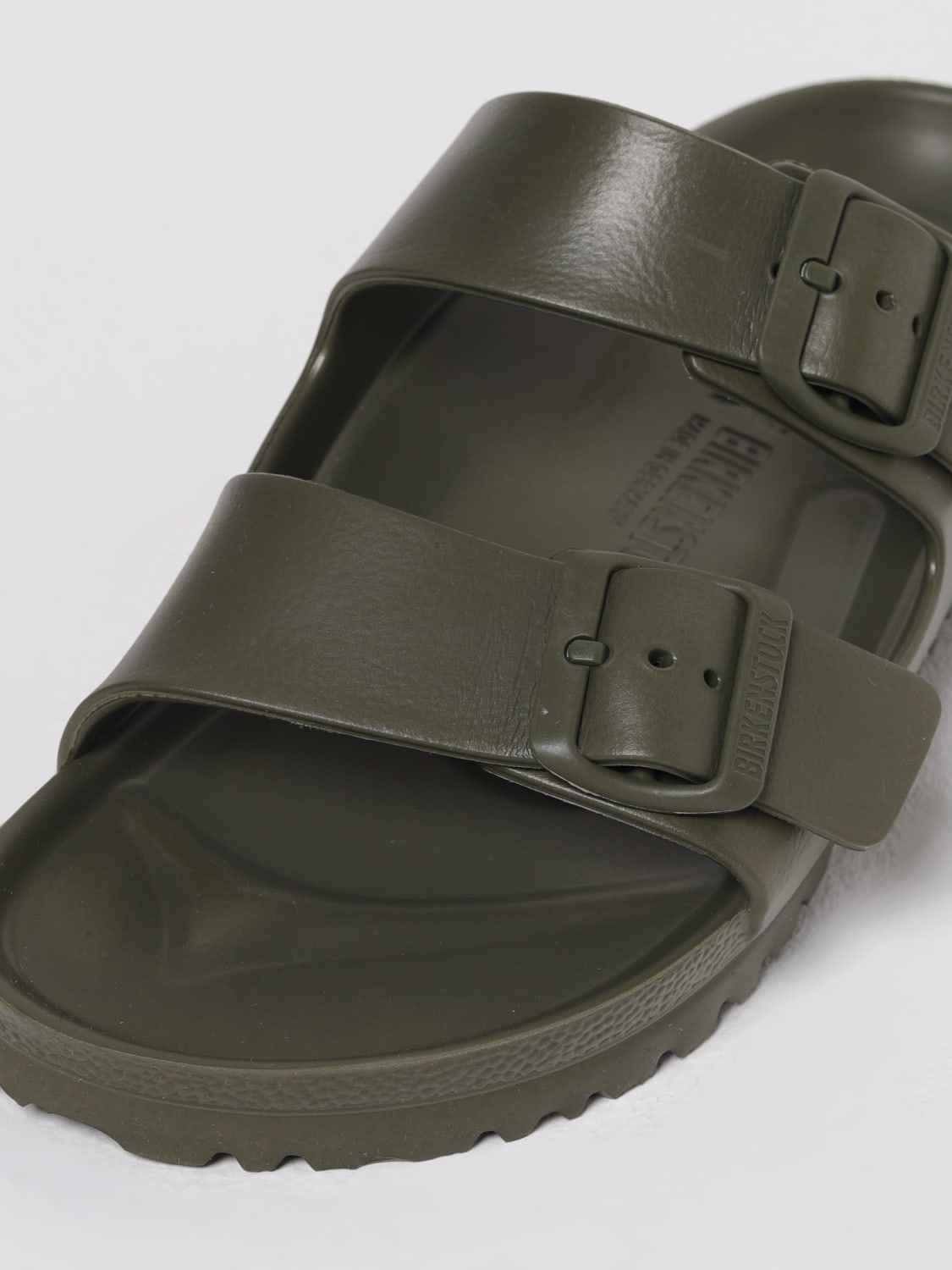 シューズ・サンダルその他 BIRKENSTOCK Woman Flat sandals Green 1019152 BIRKENSTOCK: Flat sandals woman - Green | Birkenstock flat