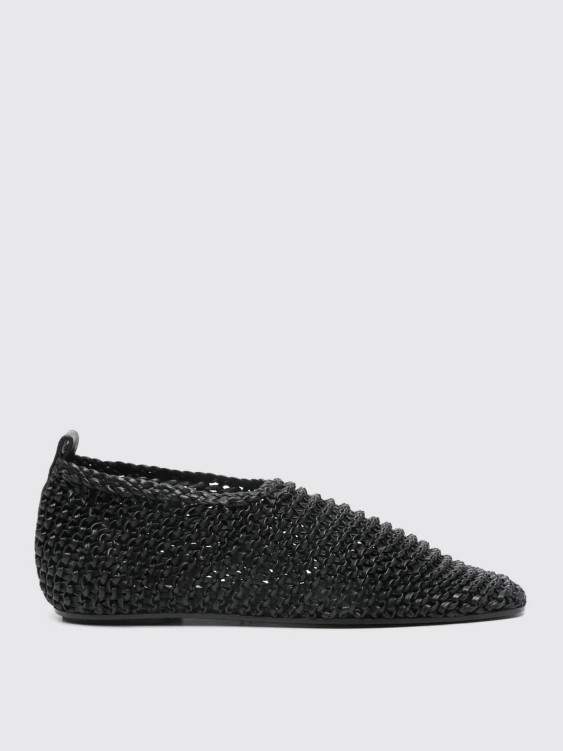 フラットシューズ TOTEME Woman Ballet flats Black 252WAS2358LE0134 001 TOTEME: Shoes woman - Black | Toteme ballet flats