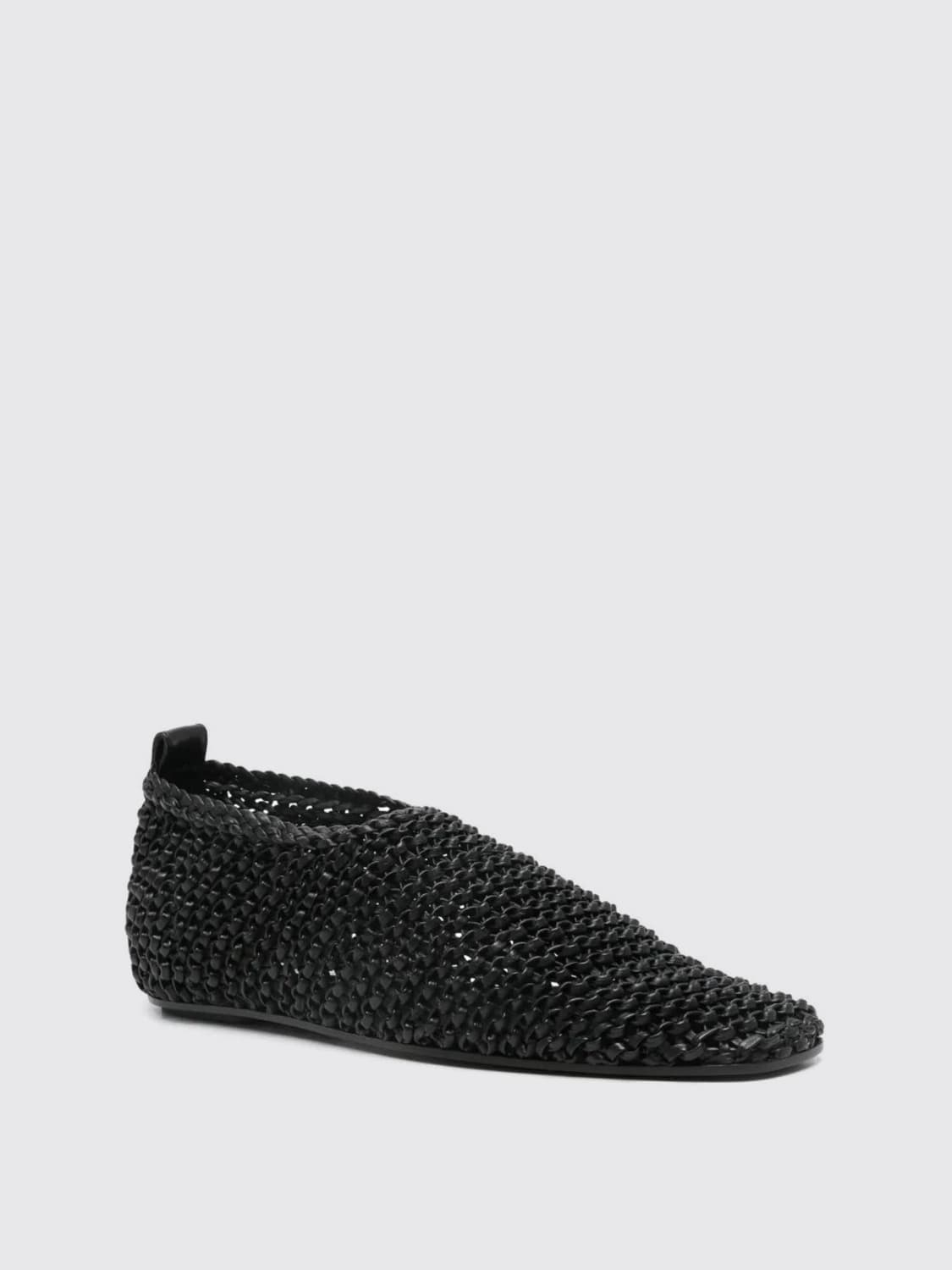 フラットシューズ TOTEME Woman Ballet flats Black 252WAS2358LE0134 001 TOTEME: Shoes woman - Black | Toteme ballet flats