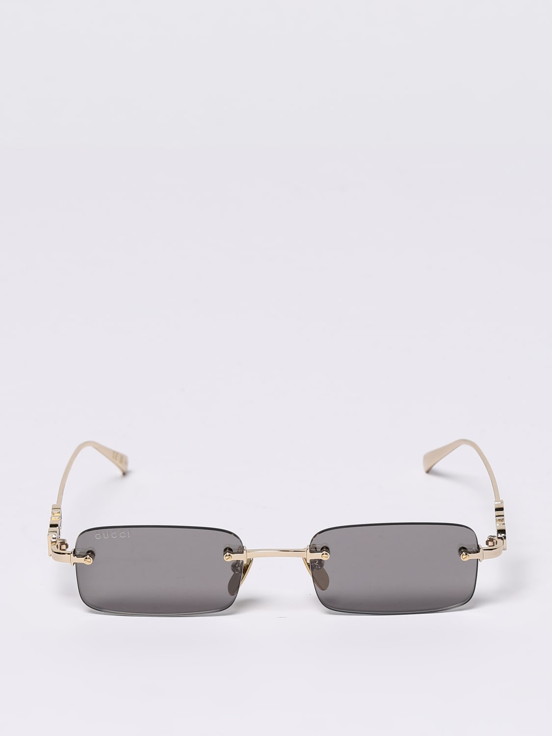 GUCCI SUNGLASSES: Sunglasses frames men Gucci, Rose Gold - Img 2