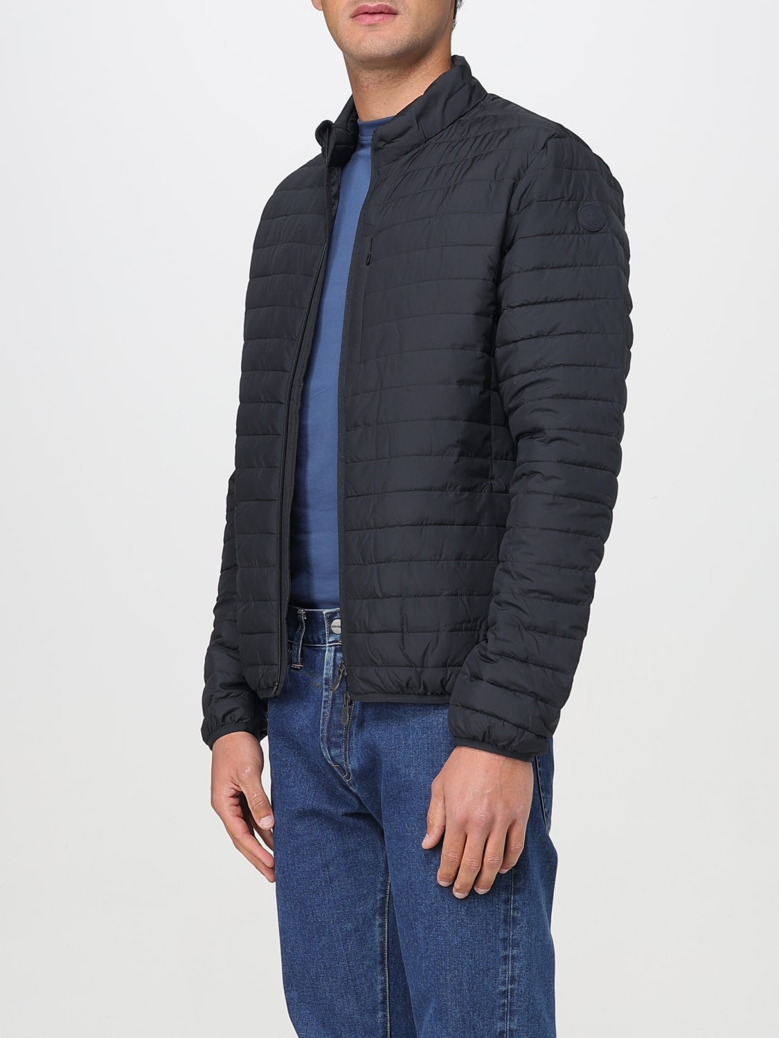 SAVE THE DUCK 外套: 大衣 男士 Save The Duck, 黑色 - Img 3