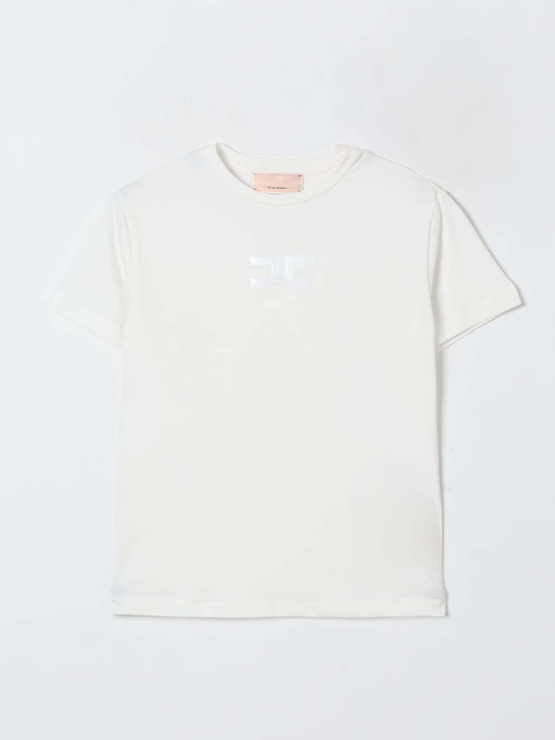 ELISABETTA FRANCHI LA MIA BAMBINA T-SHIRT: T-shirt kinder Elisabetta Franchi La Mia Bambina, Yellow Cream - Img 1
