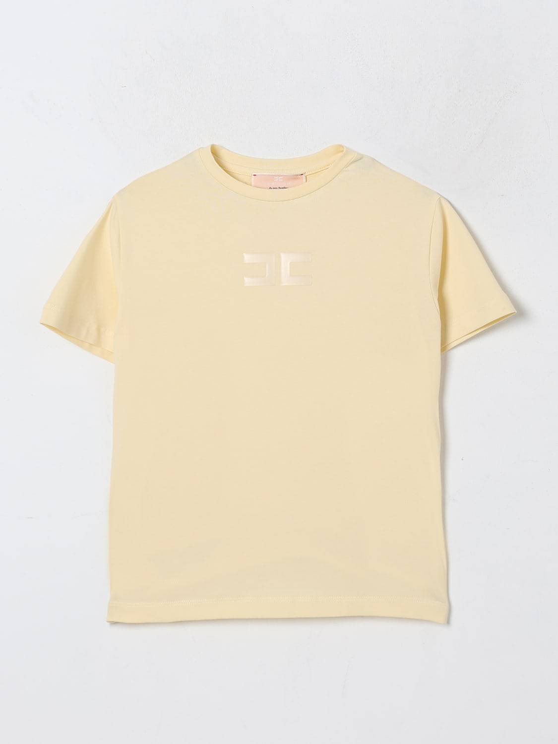 ELISABETTA FRANCHI LA MIA BAMBINA T-SHIRT: T-shirt kids Elisabetta Franchi La Mia Bambina, Lemon - Img 1