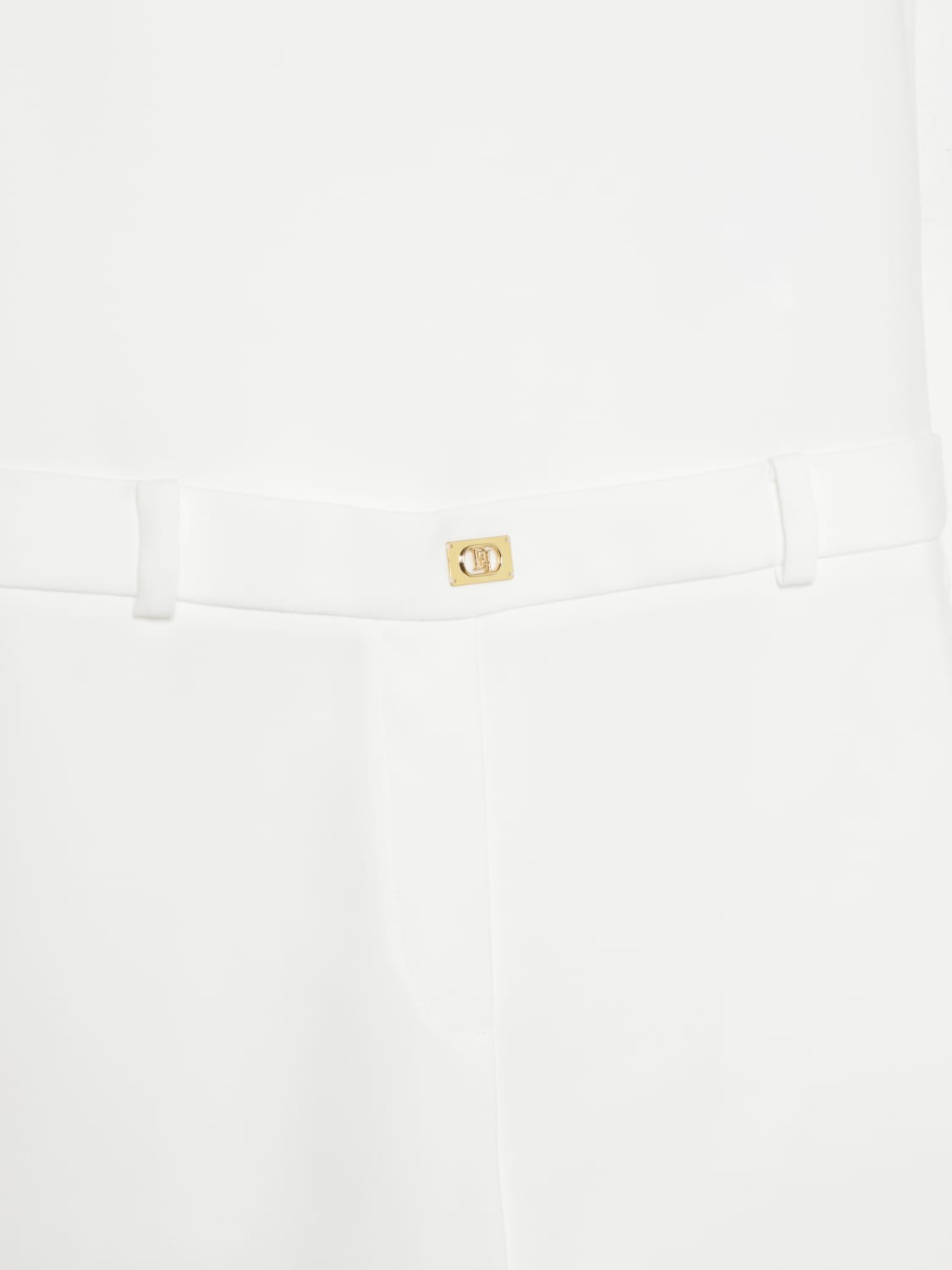 ELISABETTA FRANCHI LA MIA BAMBINA JUMPSUIT: Hose kinder Elisabetta Franchi La Mia Bambina, Yellow Cream - Img 3