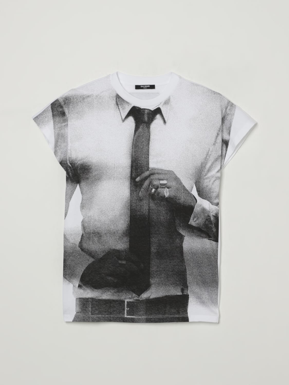 BALMAIN T-SHIRT: T-shirt kids Balmain, White - Img 1