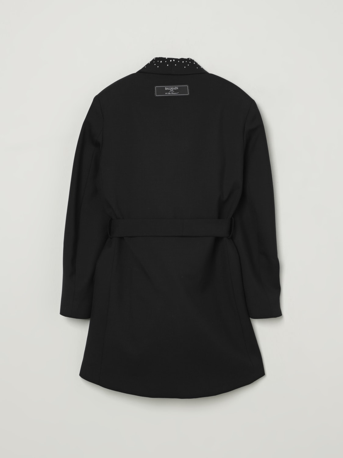 BALMAIN KLEID: Kleid kinder Balmain, Schwarz - Img 2