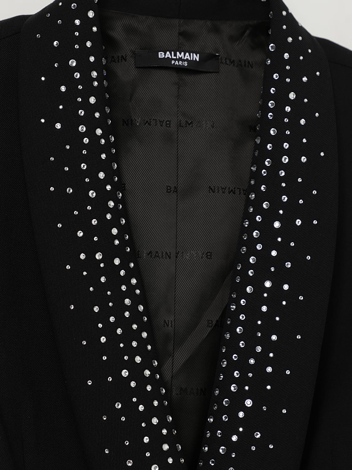 BALMAIN KLEID: Kleid kinder Balmain, Schwarz - Img 3