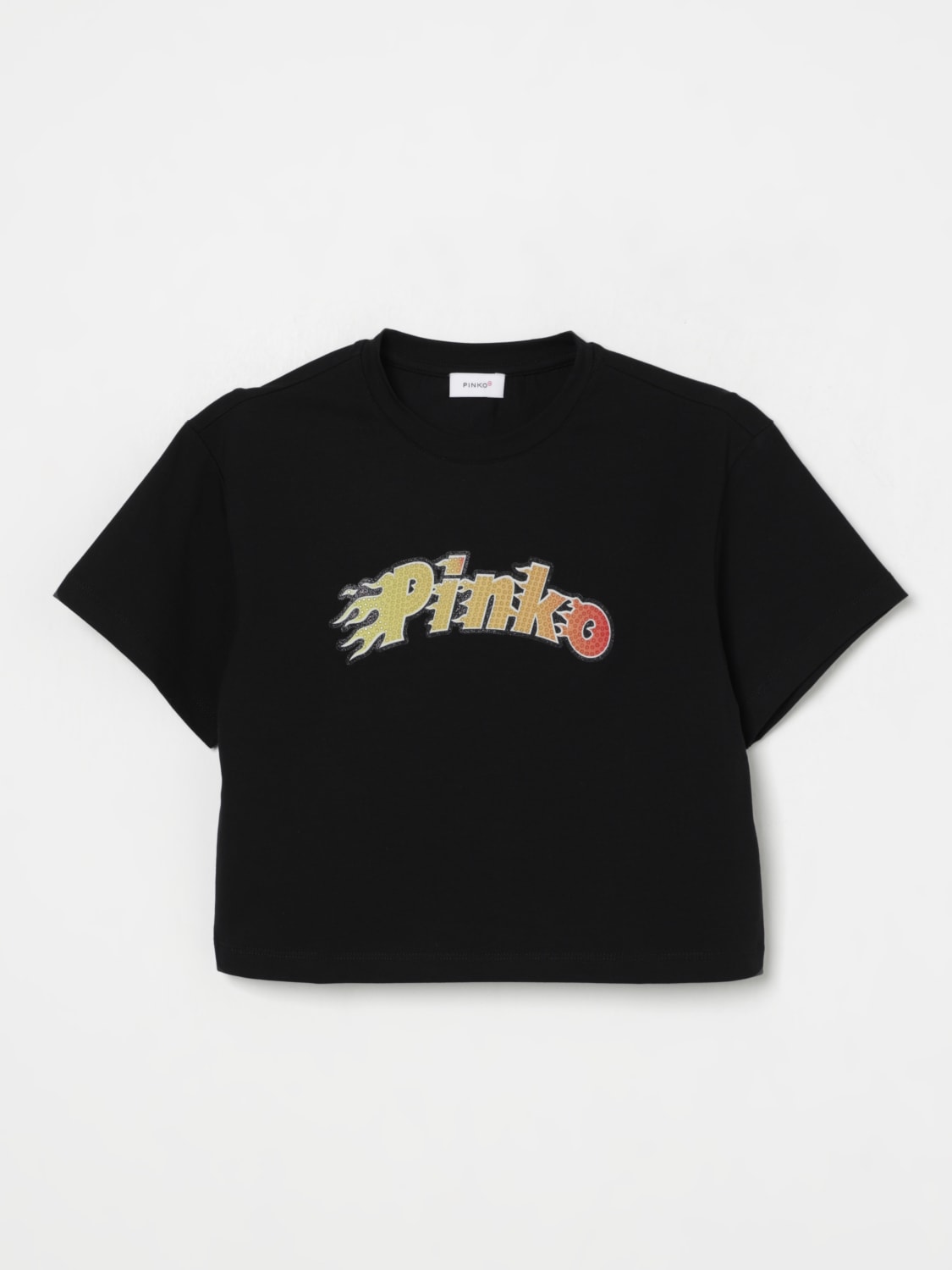 PINKO T-SHIRT: T-shirt kids Pinko, Black - Img 1