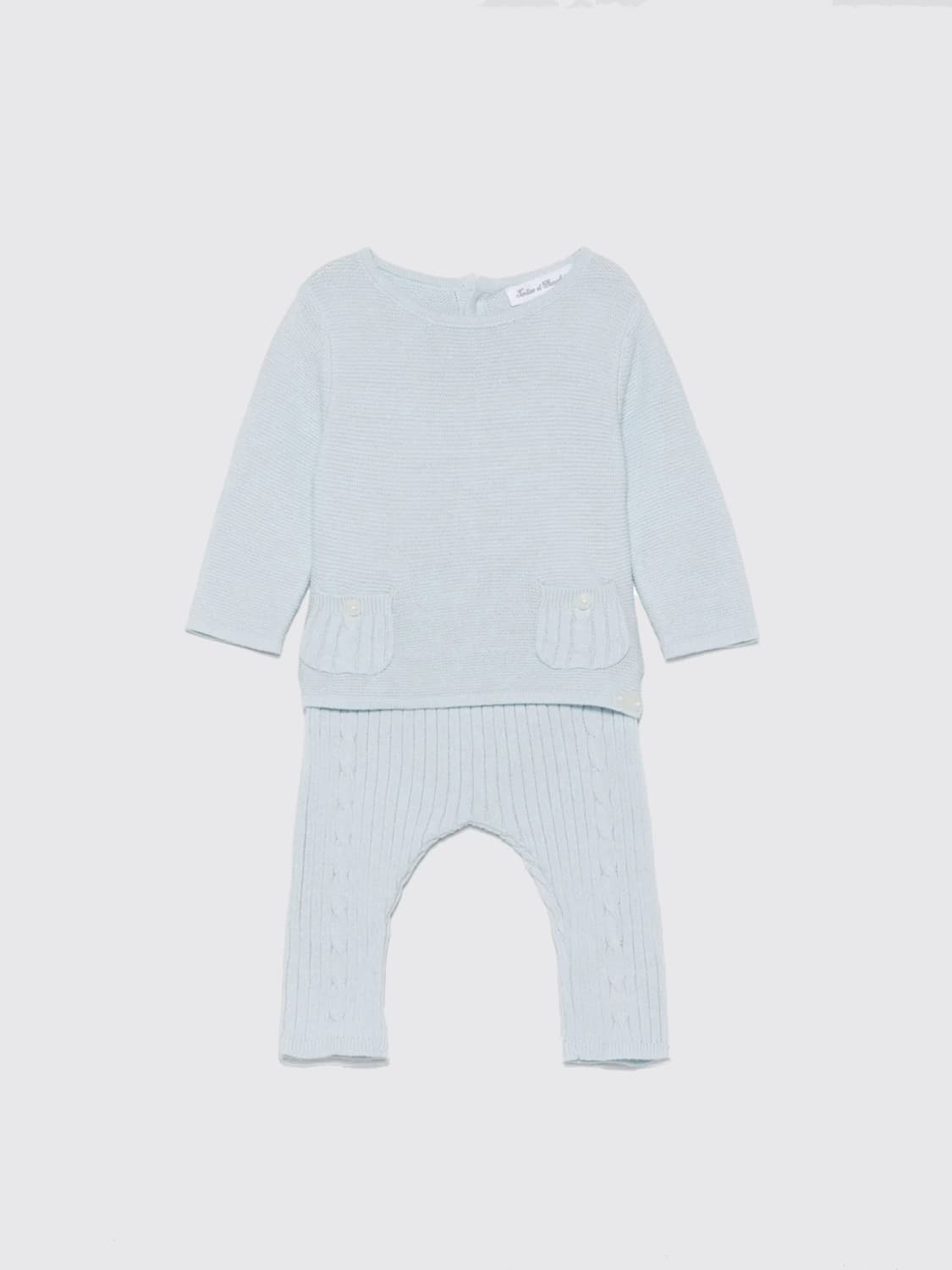 TARTINE ET CHOCOLAT JUMPSUIT: Romper kids Tartine Et Chocolat, Blue - Img 1