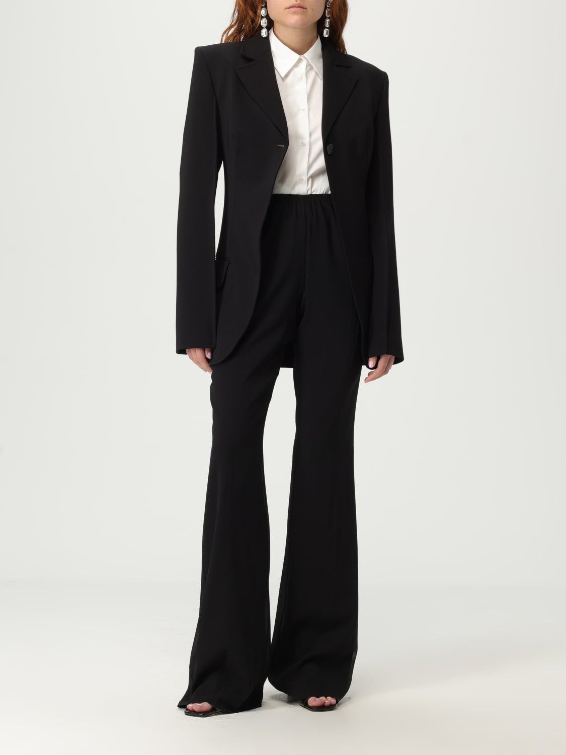 パンツ SPORTMAX Woman Pants Black 2512131103600 001 SPORTMAX: Pants woman - Black | Sportmax pants 2512131103600