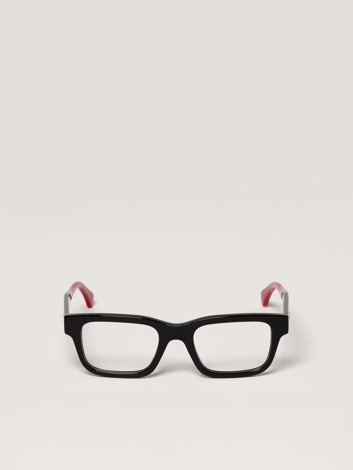 GUCCI OCCHIALI DA VISTA: Occhiali da vista Web Gucci in acetato, Nero - Img 2
