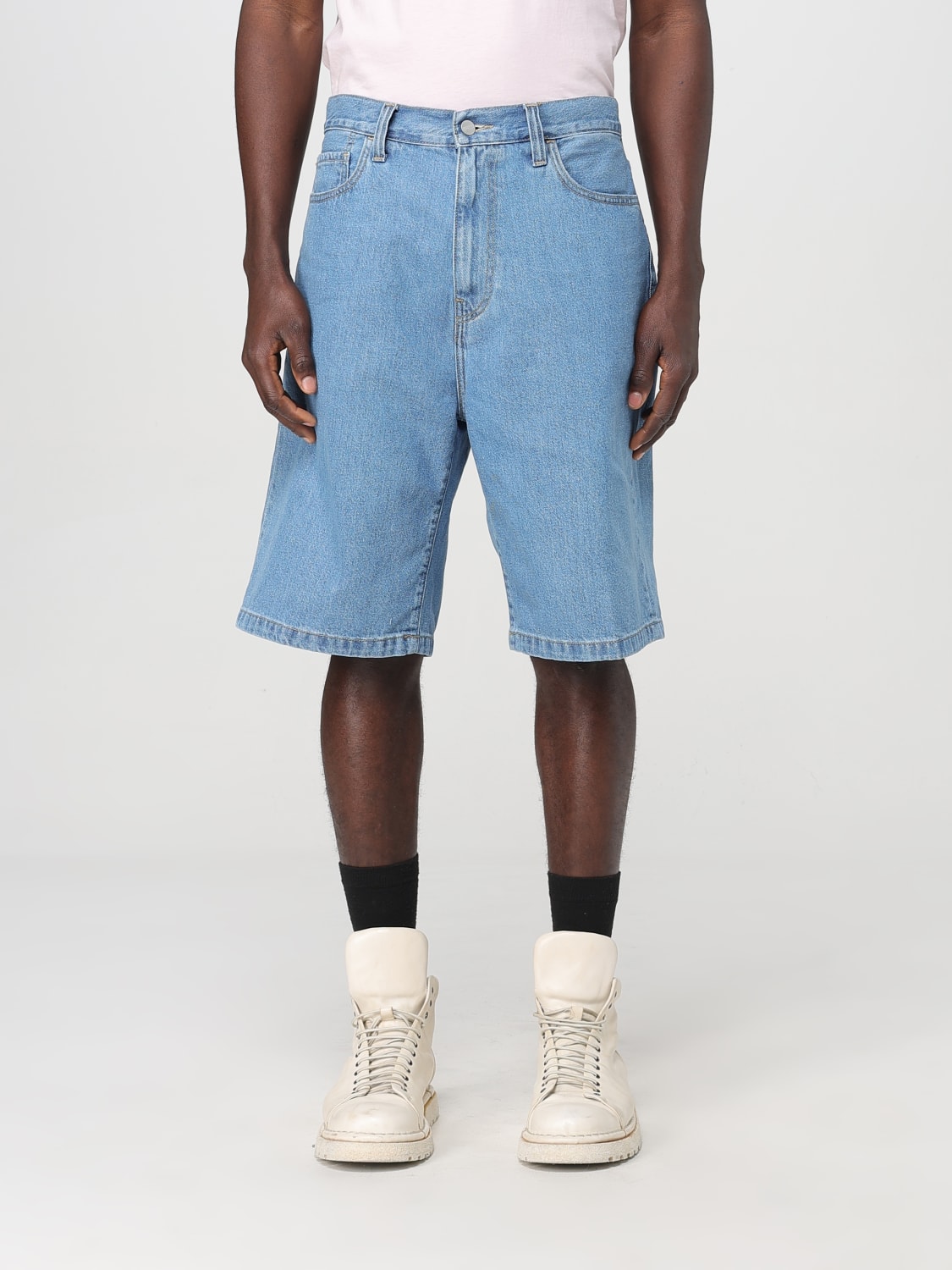 CARHARTT WIP SHORTS: Short men Carhartt Wip, Blue - Img 1