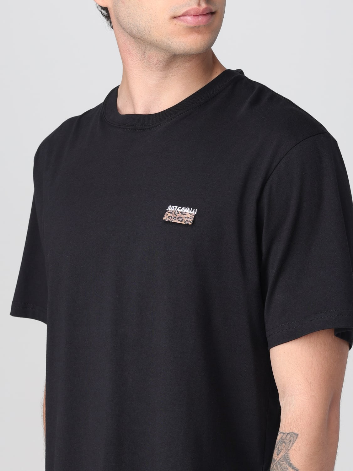 JUST CAVALLI T-SHIRT: T-shirt homme Just Cavalli, Noir - Img 3