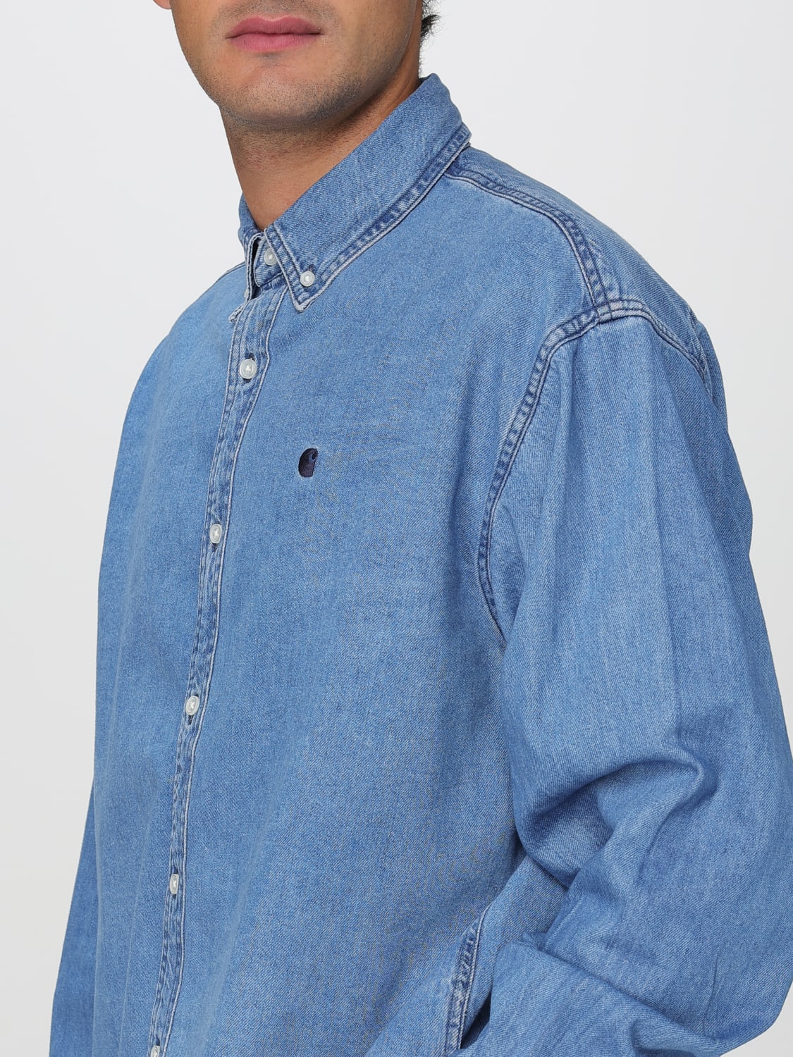 CARHARTT WIP HEMD: Hemd herren Carhartt Wip, Blau - Img 3