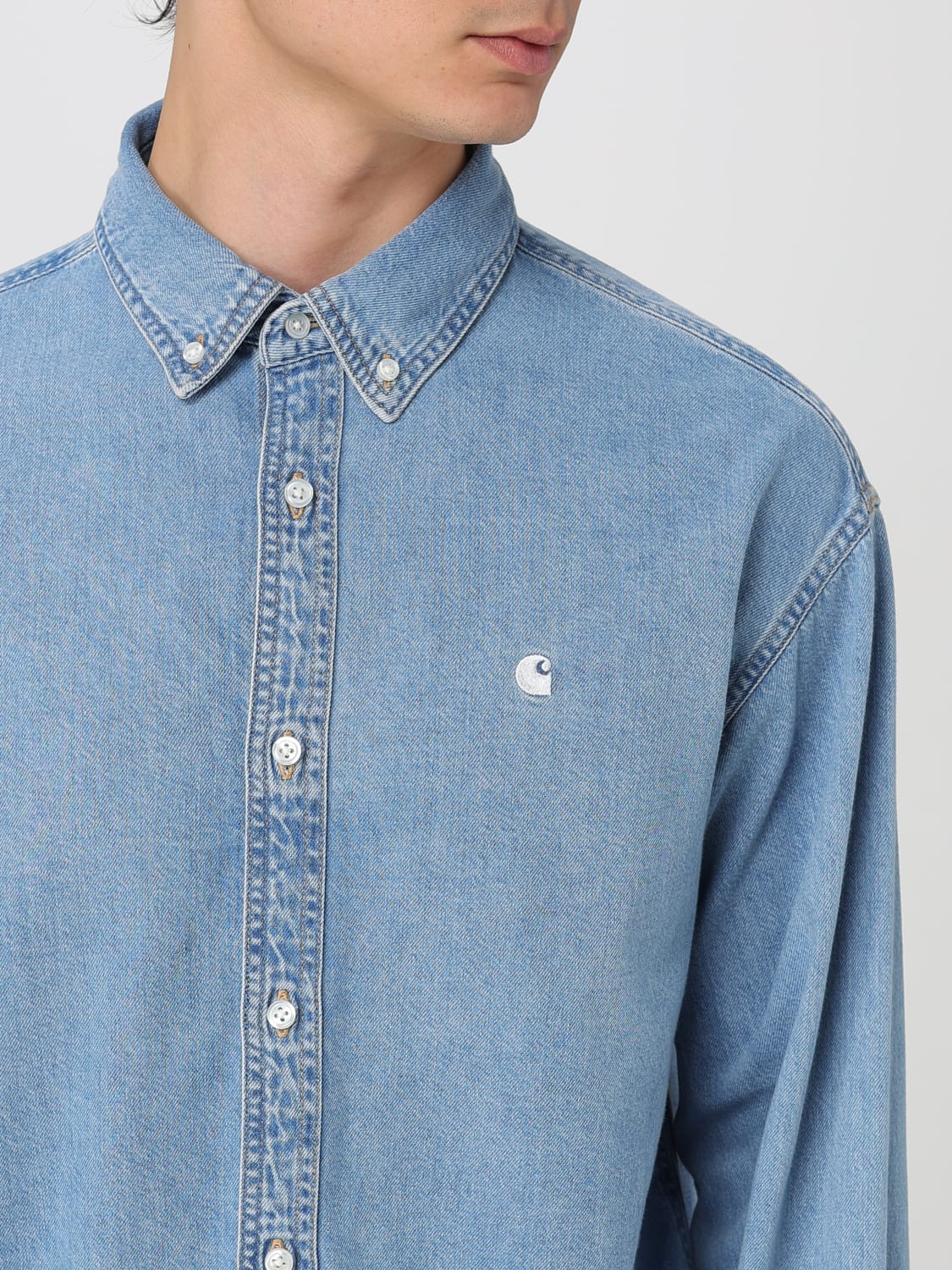 CARHARTT WIP SHIRT: Shirt men Carhartt Wip, Navy - Img 3