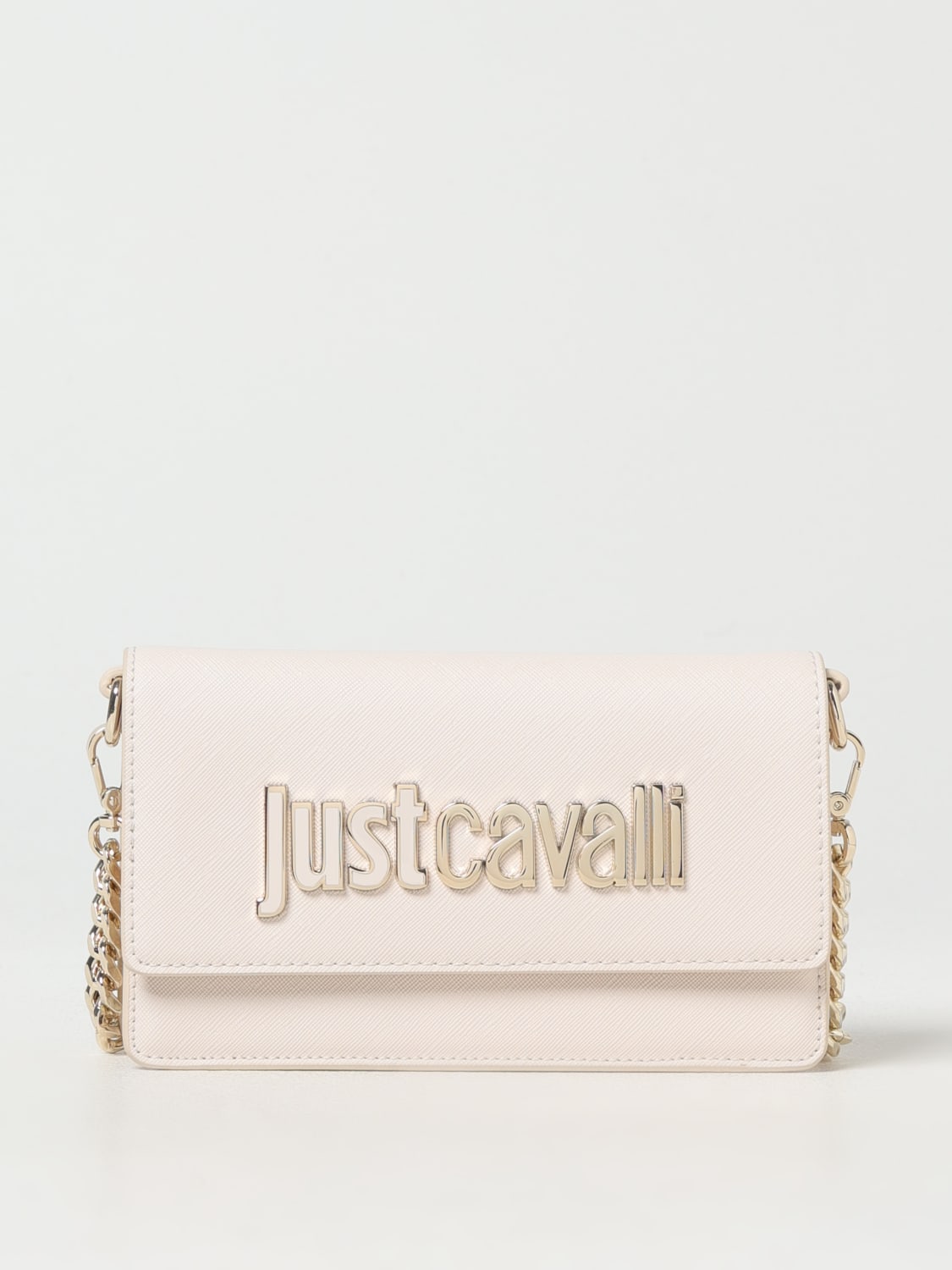 JUST CAVALLI MINI BAG: Wallet woman Just Cavalli, White - Img 1