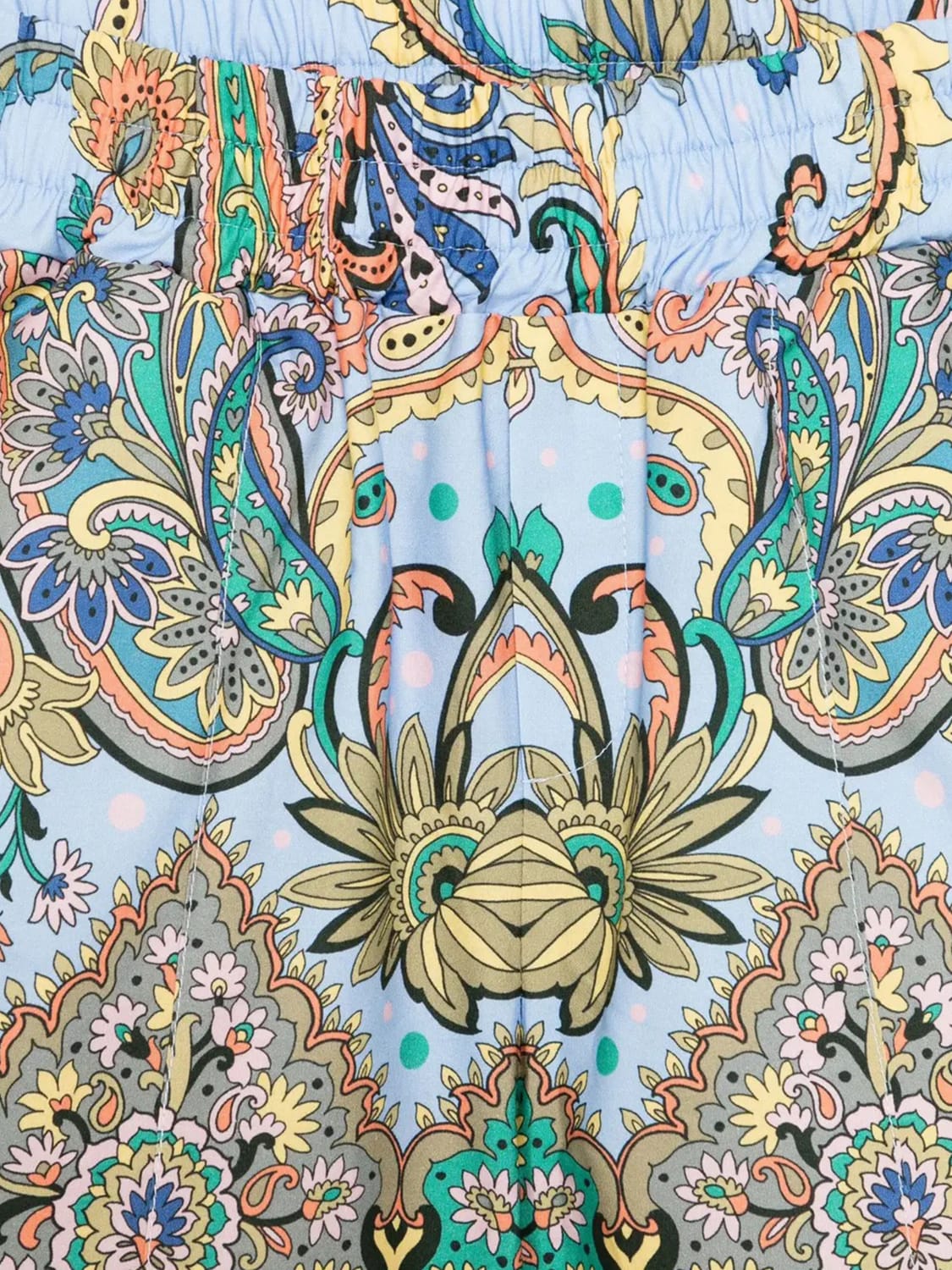 ETRO PANTACOURT: Pantacourt enfant Etro, Bleu Azur - Img 3