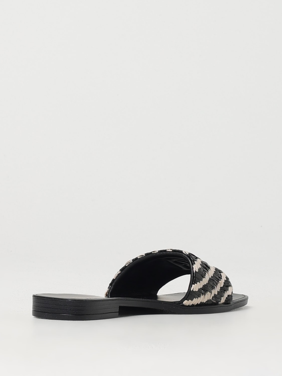 シューズ・サンダルその他 JUST CAVALLI Woman Flat sandals Black 78RA3SZ1ZS785 PL9 JUST CAVALLI: Shoes woman - Black | Just Cavalli flat