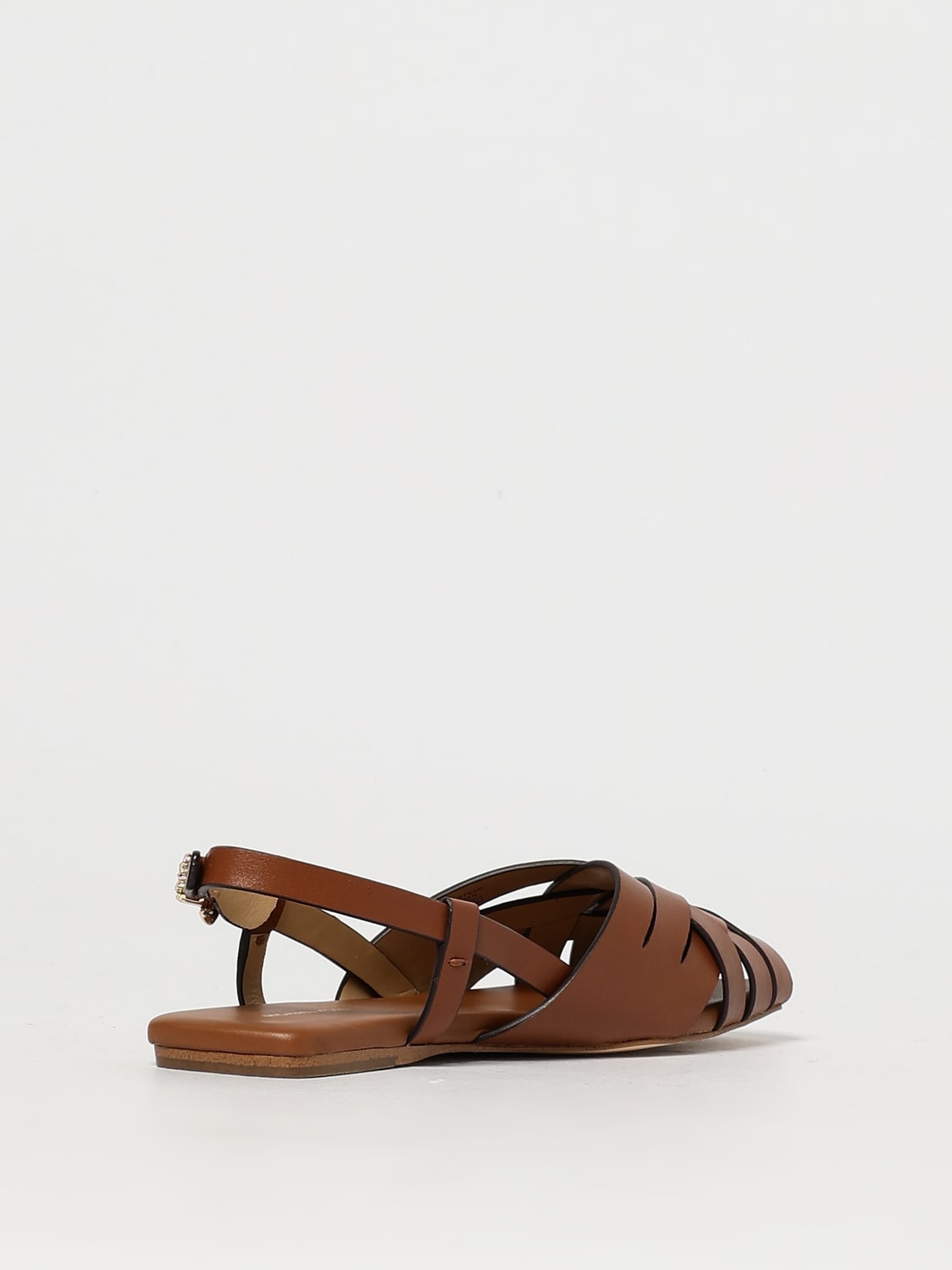 MICHAEL KORS SANDALIAS DE TACÓN: Sandalias planas mujer Michael Kors, Cuero - Img 3