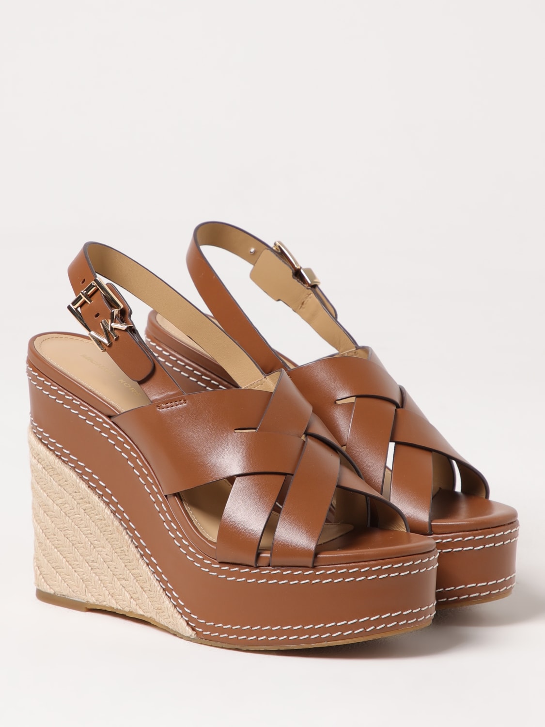 MICHAEL KORS WEDGE SHOES: Wedge shoes woman Michael Kors, Leather - Img 2