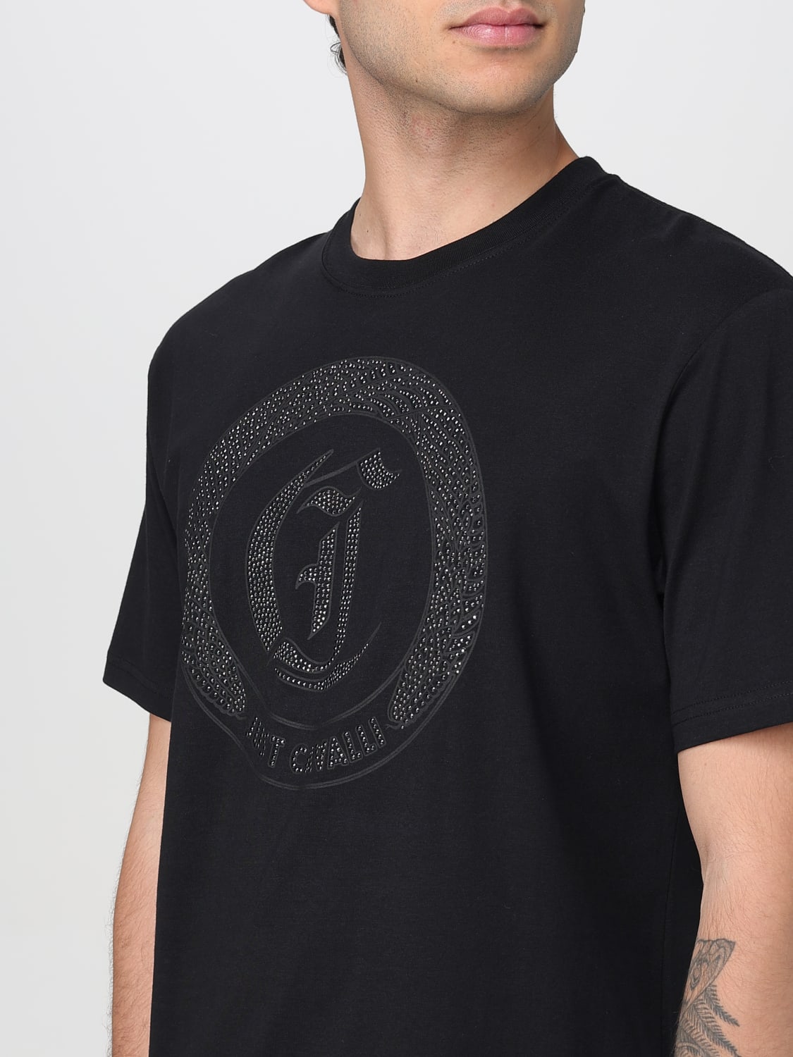JUST CAVALLI T-SHIRT: T-shirt men Just Cavalli, Black - Img 3