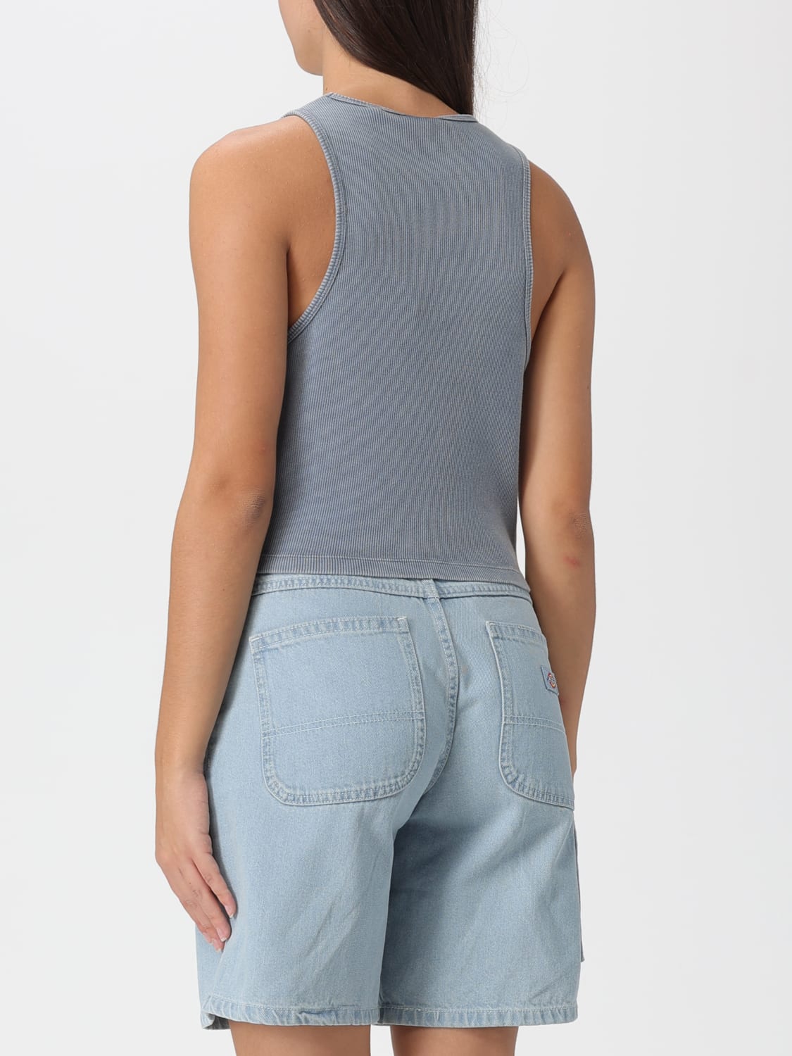 DICKIES TOP: Top woman Dickies, Grey - Img 2