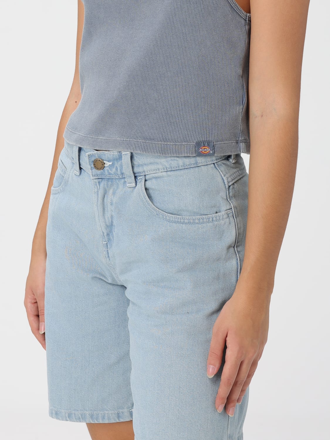 DICKIES TOP: Top woman Dickies, Grey - Img 3