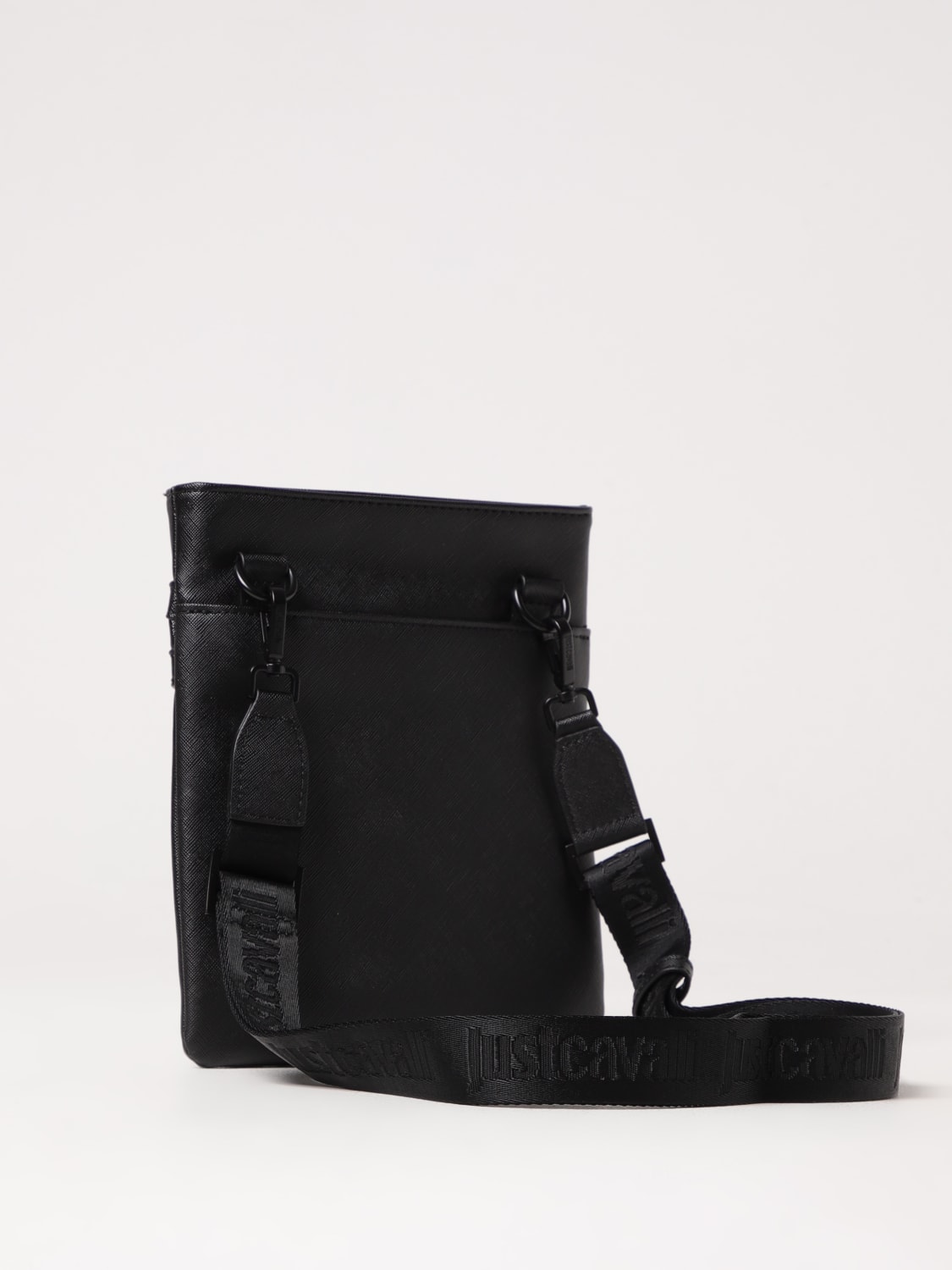 JUST CAVALLI: Bags men - Black | Just Cavalli shoulder bag
