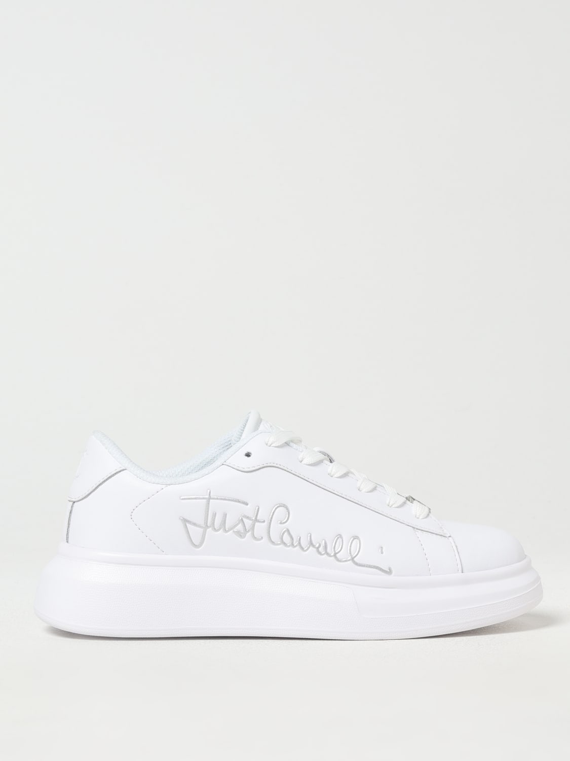 JUST CAVALLI: Sneakers woman - White | Just Cavalli sneakers