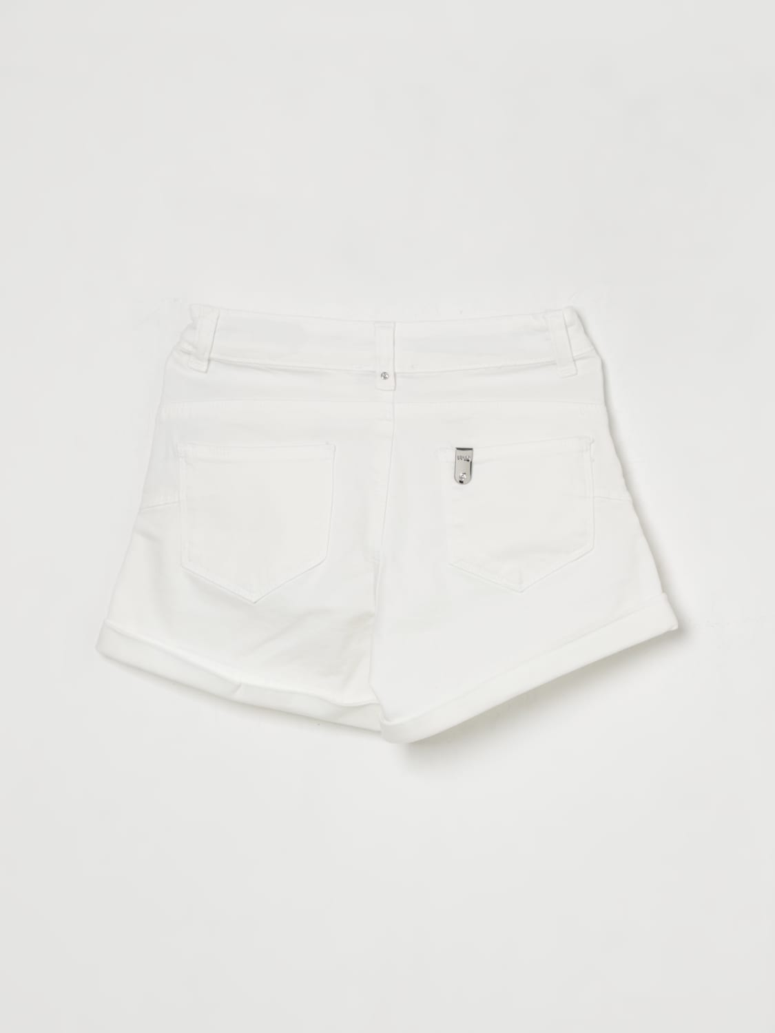 LIU JO SHORTS: Short kids Liu Jo, White - Img 2