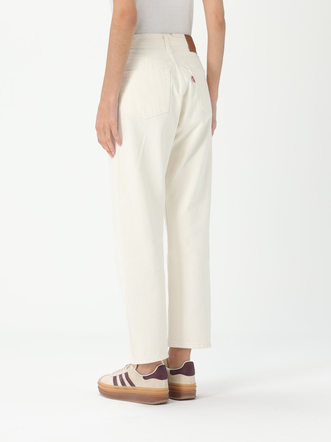 LEVI'S JEANS: Jeans Levi's in denim , Beige - Img 2