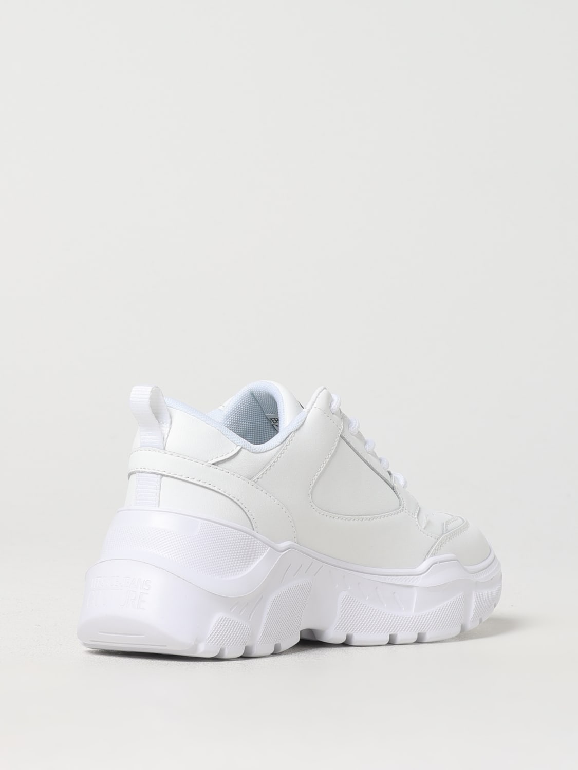 VERSACE JEANS COUTURE SNEAKERS: Sneakers Versace Jeans Couture in pelle , Bianco - Img 3