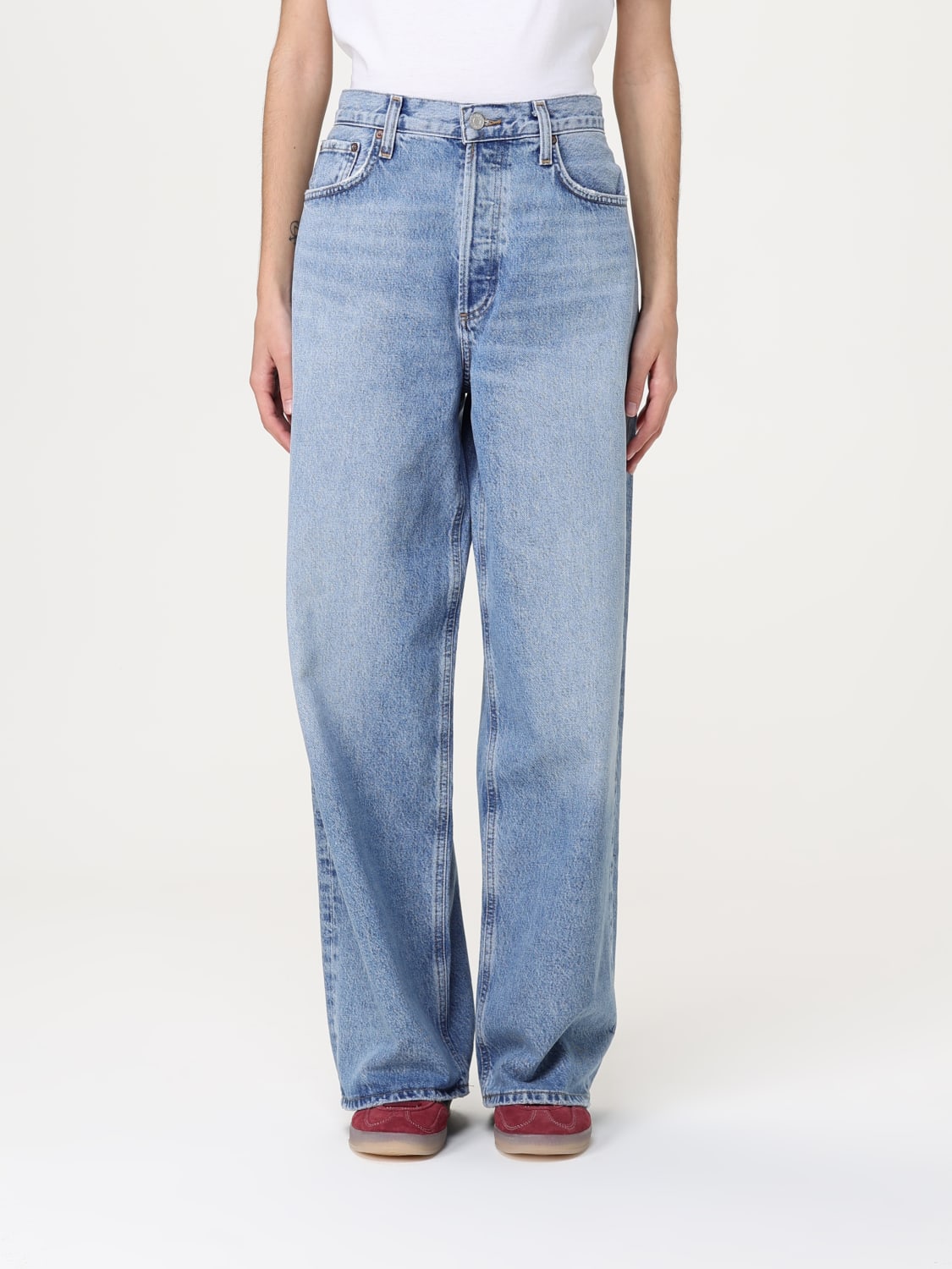 デニム・ジーパン AGOLDE Woman Jeans Blue A90791535 1535 AGOLDE: Jeans woman - Blue | Agolde jeans A90791535 online