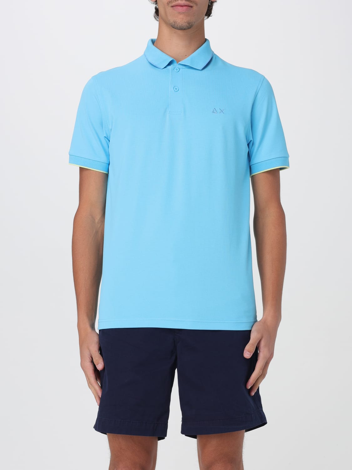 SUN68 POLO: Polo herren SUN68, Türkis - Img 1