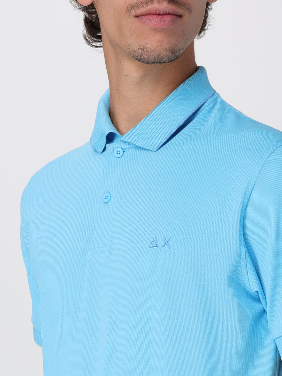 SUN68 POLO: Polo herren SUN68, Türkis - Img 3