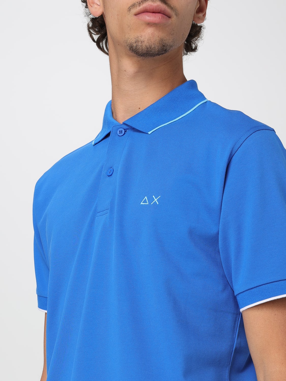 SUN68 POLO: Polo herren SUN68, Blau - Img 3