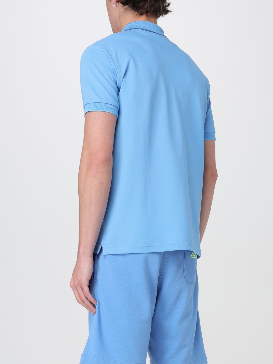 SUN68 POLO: Polo in cotone con mini logo SUN68, Avion - Img 2
