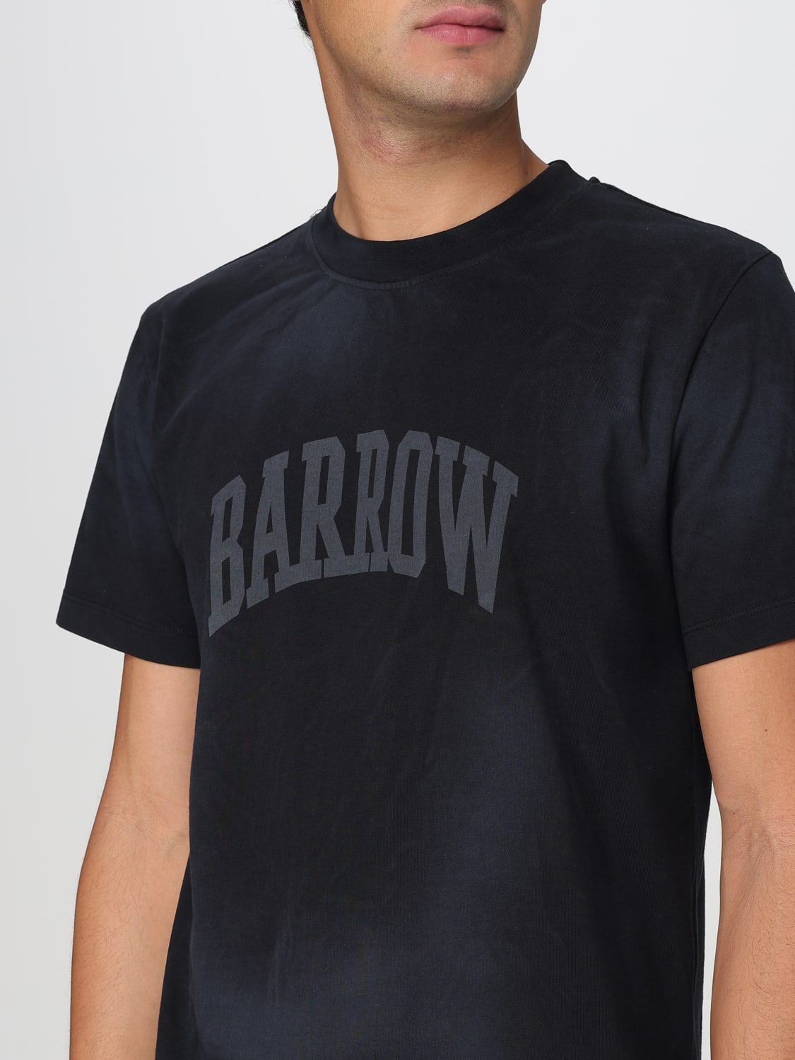 Tシャツ・カットソー BARROW Men T-shirt Black S5BWUATH045 110 BARROW: T-shirt men - Black | Barrow t-shirt S5BWUATH045